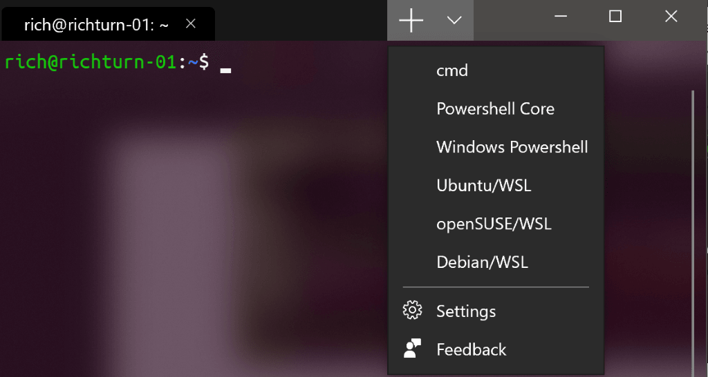 download windows terminal in powershell