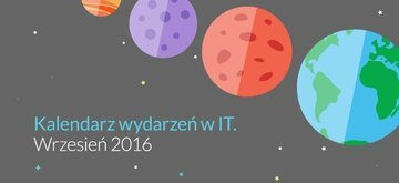 Kalendarz wydarzeń IT - Wrzesień
