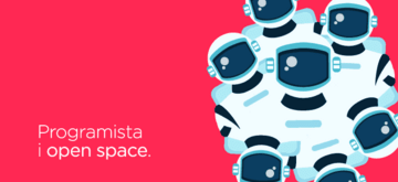 Programista i open space