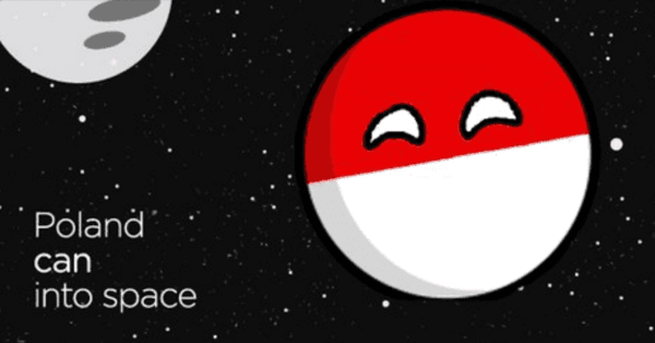 Poland can into space 