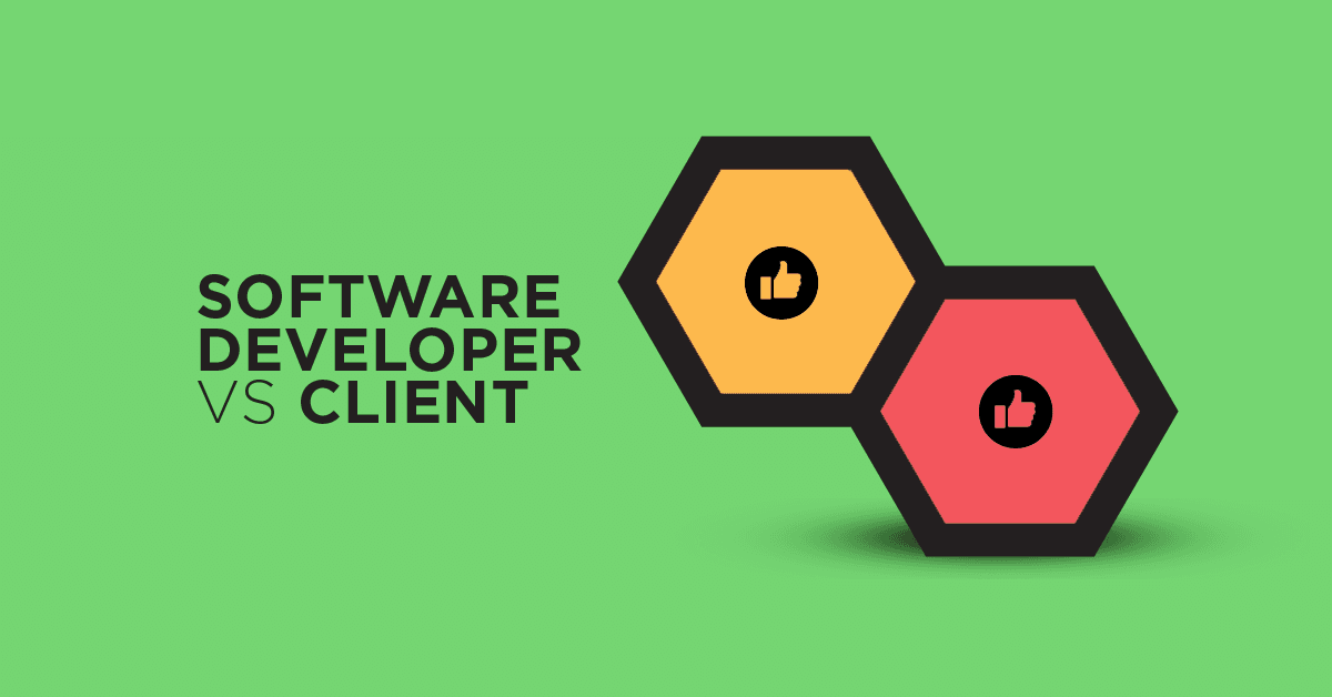 Contact with client from developers' perspective in modern IT 