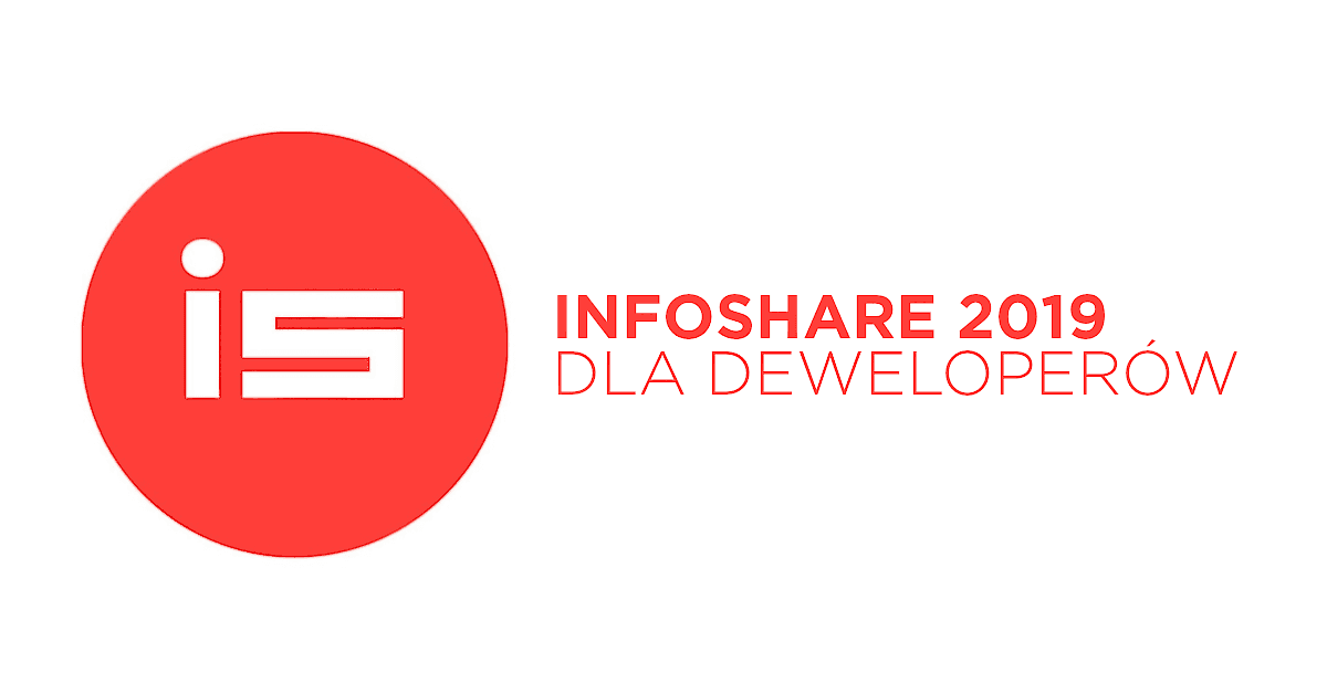 5 scen dla deweloperów na Infoshare 2019
