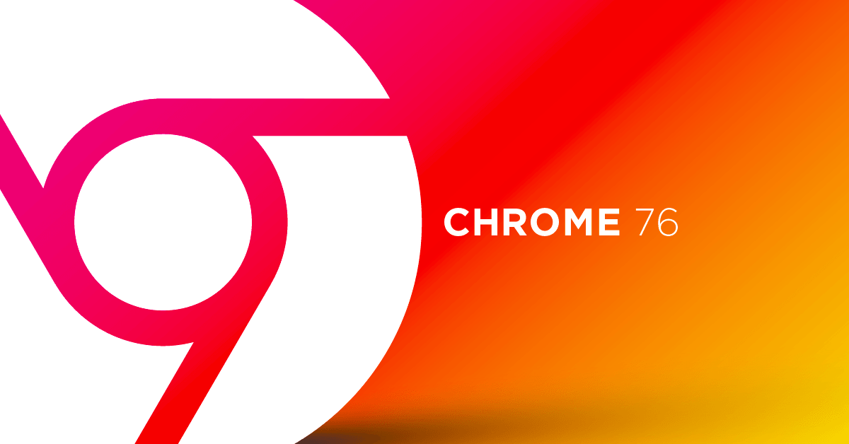 Google Chrome w wersji 76