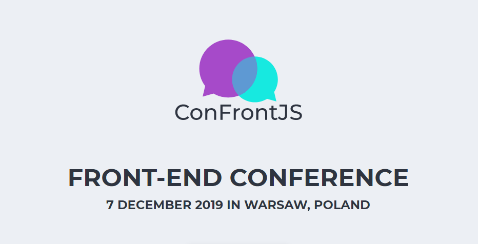 ConFrontJS 2019, czyli coroczna konferencja dla programistów JavaScript