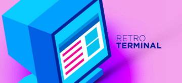 Windows Terminal 0.8 z retro monitorem!