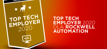 Rockwell Automation z tytułem Top Tech Employer 2020