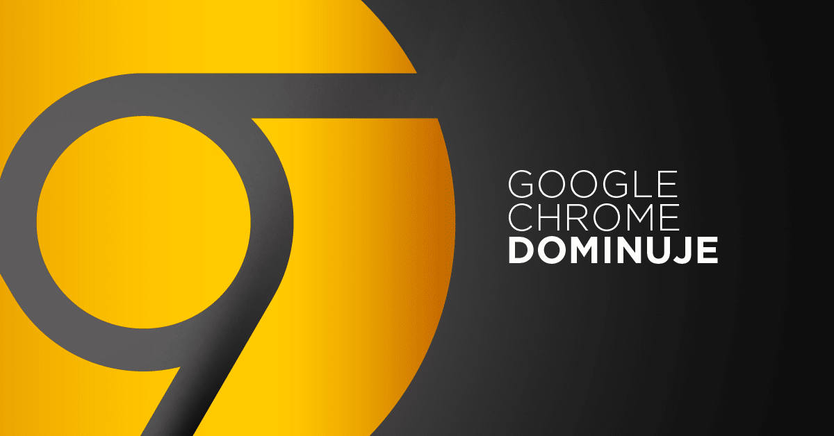 Dane pokazują, że Google Chrome zdominował internet