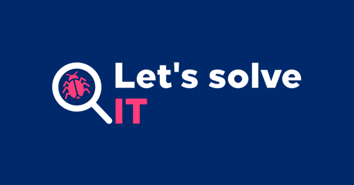 Let’s Solve IT