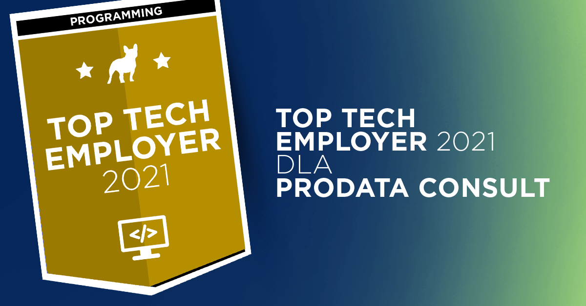 ProData Consult z tytułem Top Tech Employer 2021