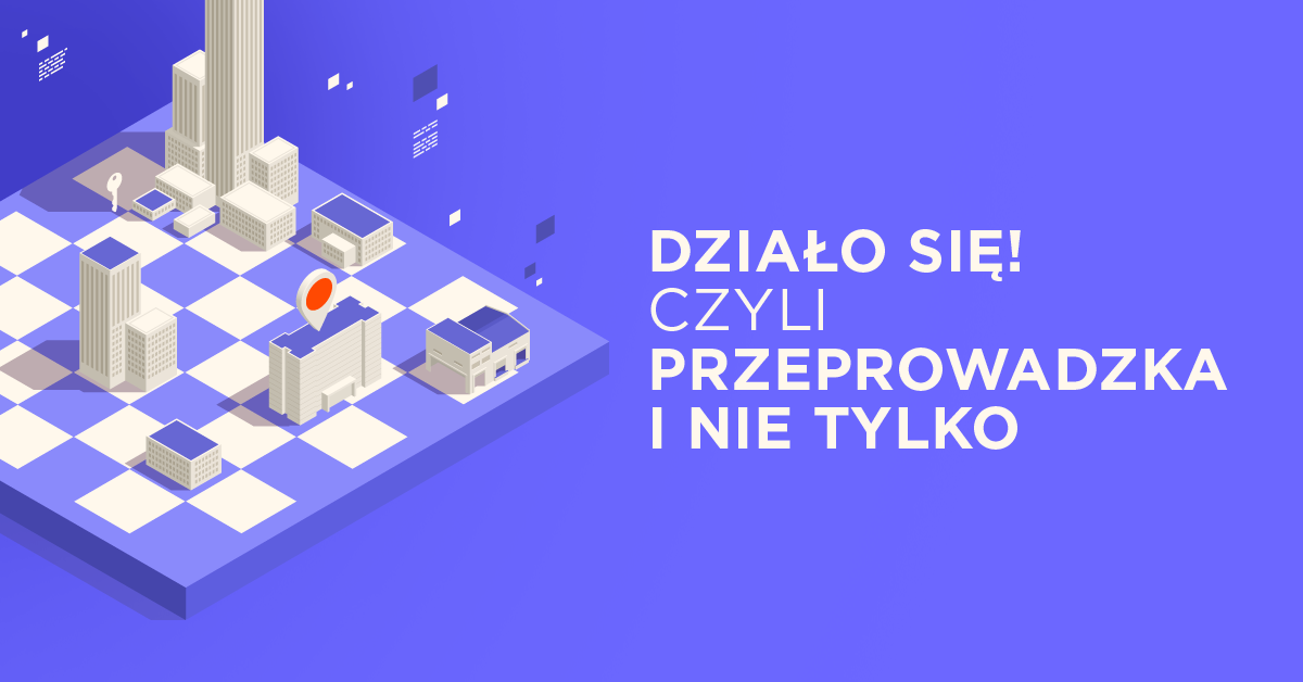 Parapetówka, gra miejska i zmiany!
