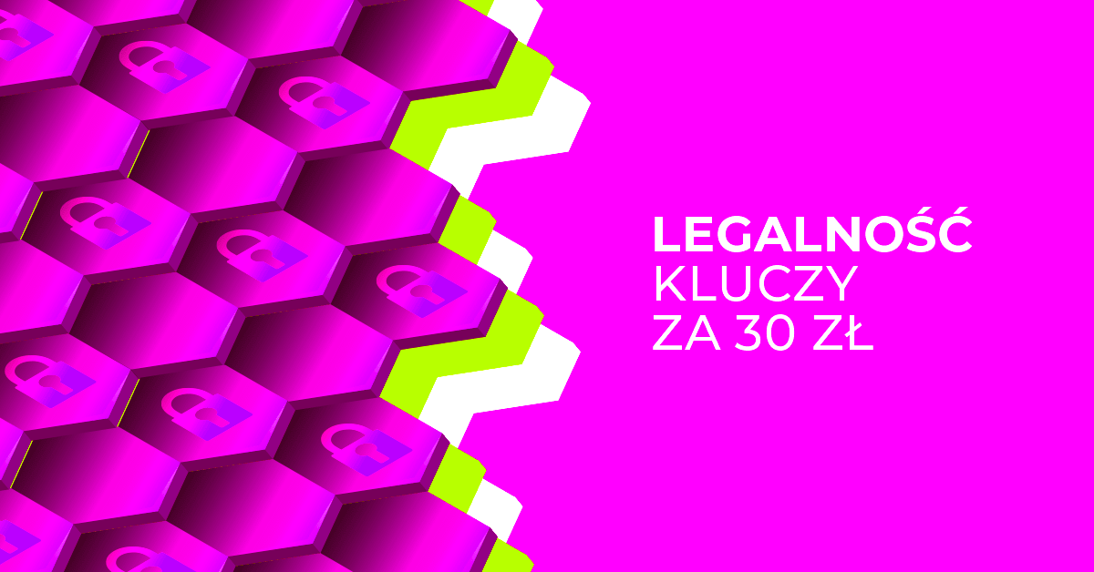 Klucze licencyjne z Allegro za 30 zł – czy to legalne?
