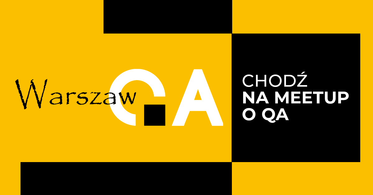 Zdjęcie do: Chodź na meetup o Performance Tests &amp; QA Tools