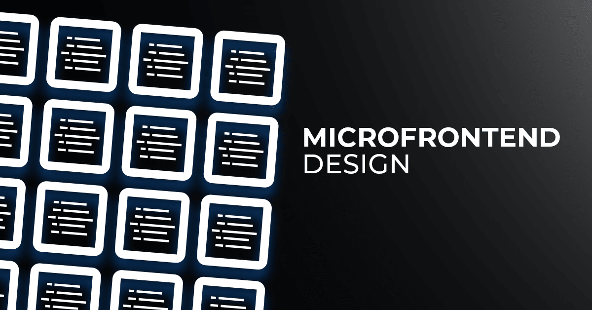 Microfrontend design