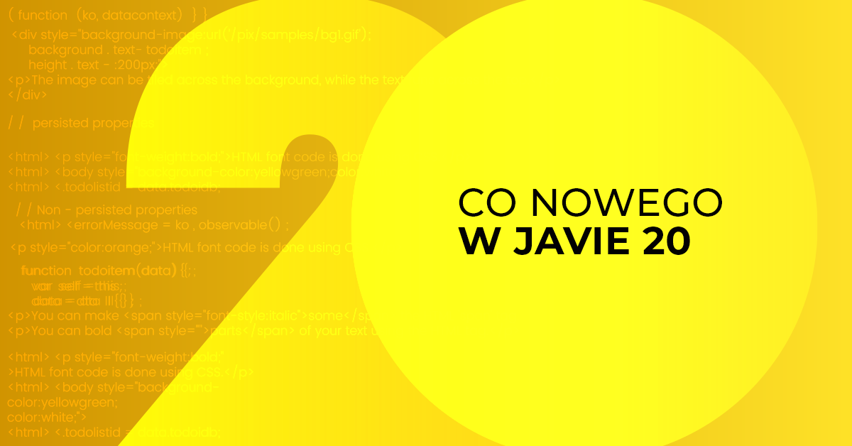 Java 20 już dostępna. Sprawdź, co nowego