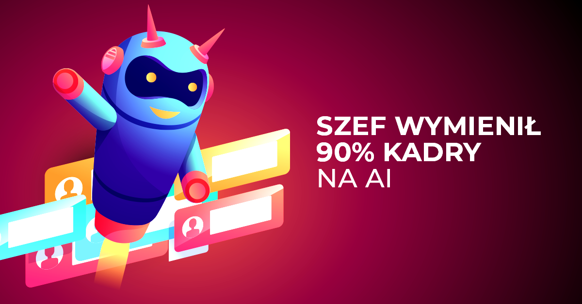 CEO zwolnił 90% działu firmy i zastąpił go chatbotem AI