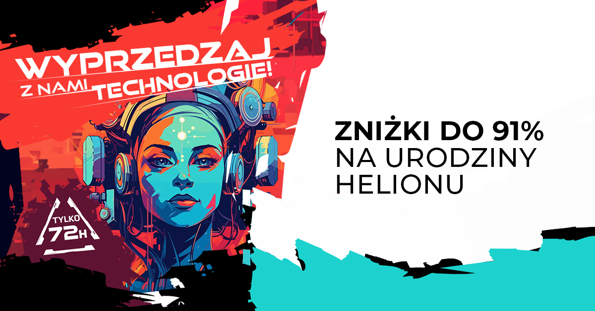 Książki i ebooki o IT z dużymi rabatami na 32. urodziny Helionu