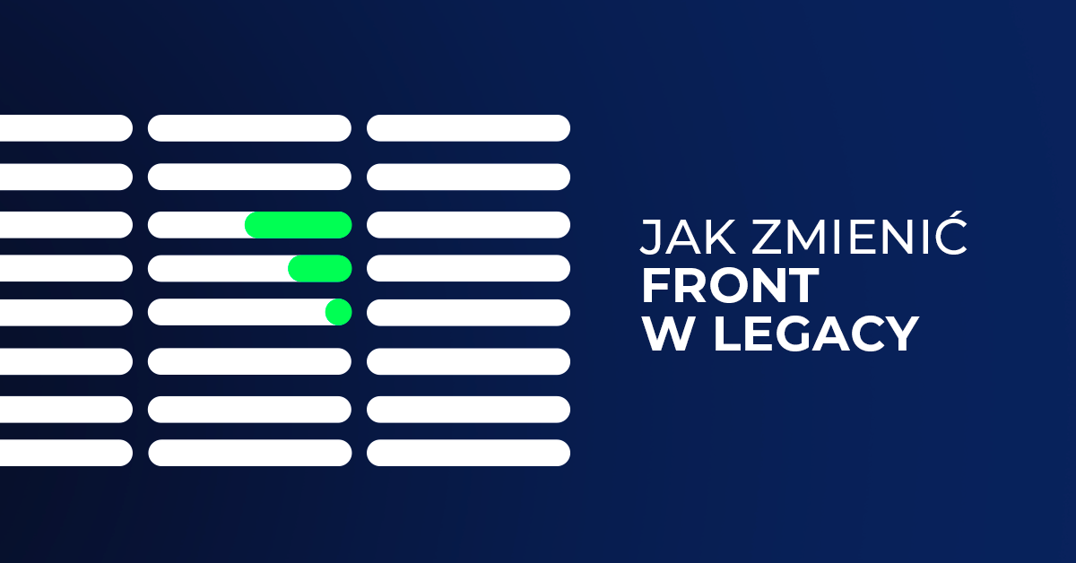 Jak zmigrować frontend legacy - strangler fig pattern