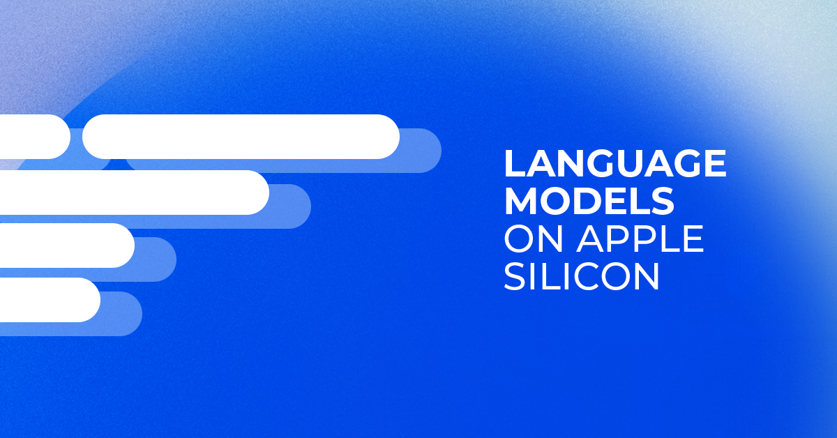 Local Inference of Language Models on Apple Silicon