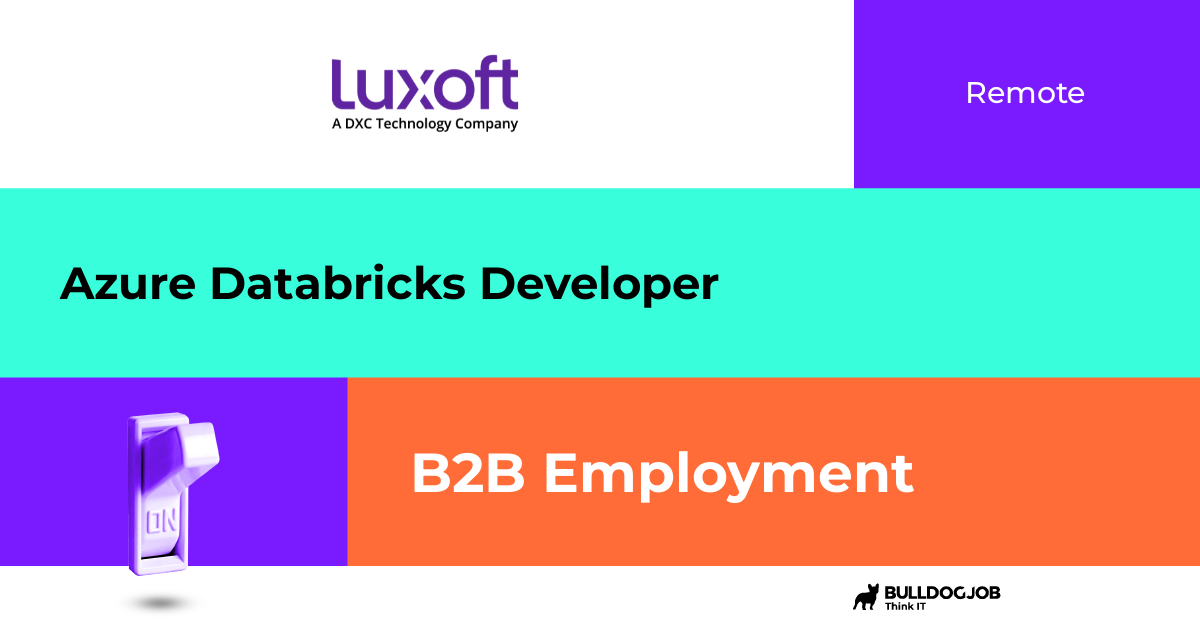 Azure databricks developer remote luxoft poland