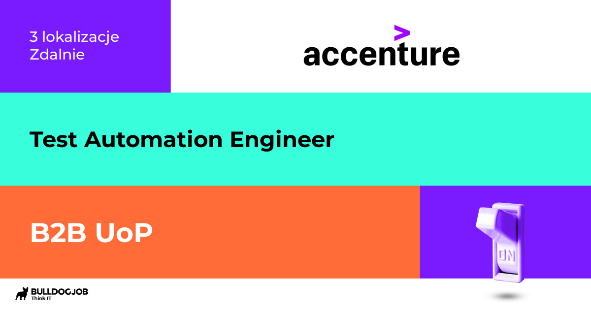 Test Automation Engineer Remote, Warszawa, Kraków, Wrocław