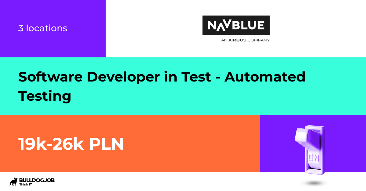 Software Developer in Test Automated Testing Gdańsk, Gdynia, Sopot