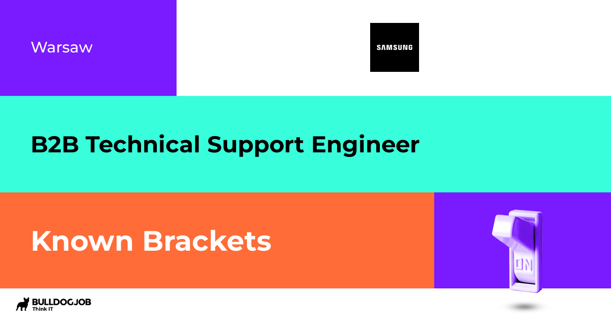 B2B Technical Support Engineer Warszawa Samsung R&D Institute Poland