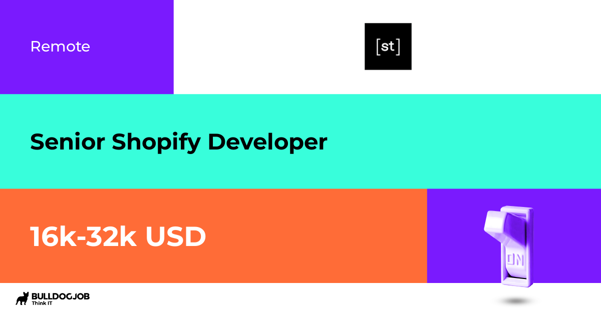 Senior Shopify Developer Remote Storetasker